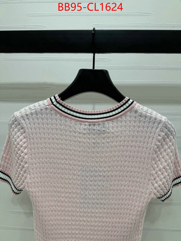 Clothing-Chanel what is top quality replica ID: CL1624 $: 95USD
