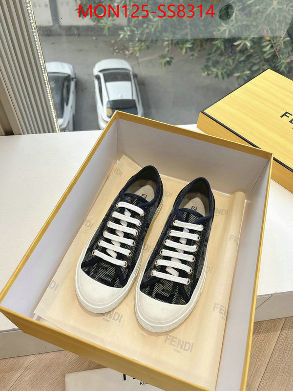 Men Shoes-Fendi best aaaaa ID: SS8314 $: 125USD