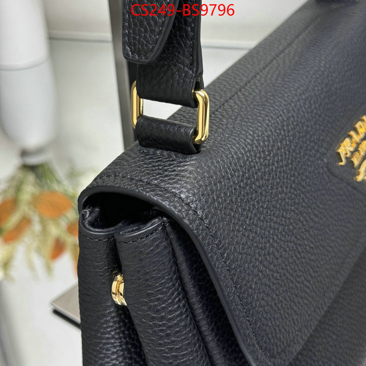 Prada Bags(TOP)-Handbag- 7 star quality designer replica ID: BS9796 $: 249USD,