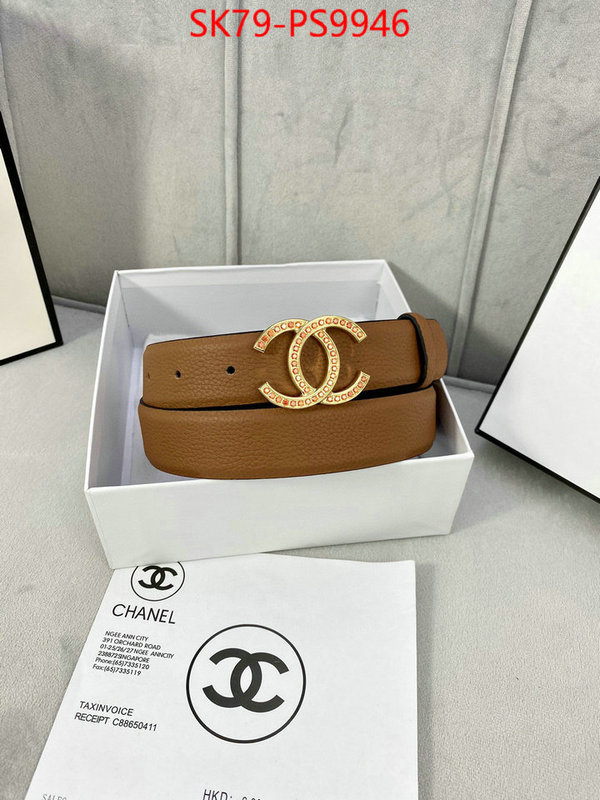 Belts-Chanel best quality designer ID: PS9946 $: 79USD