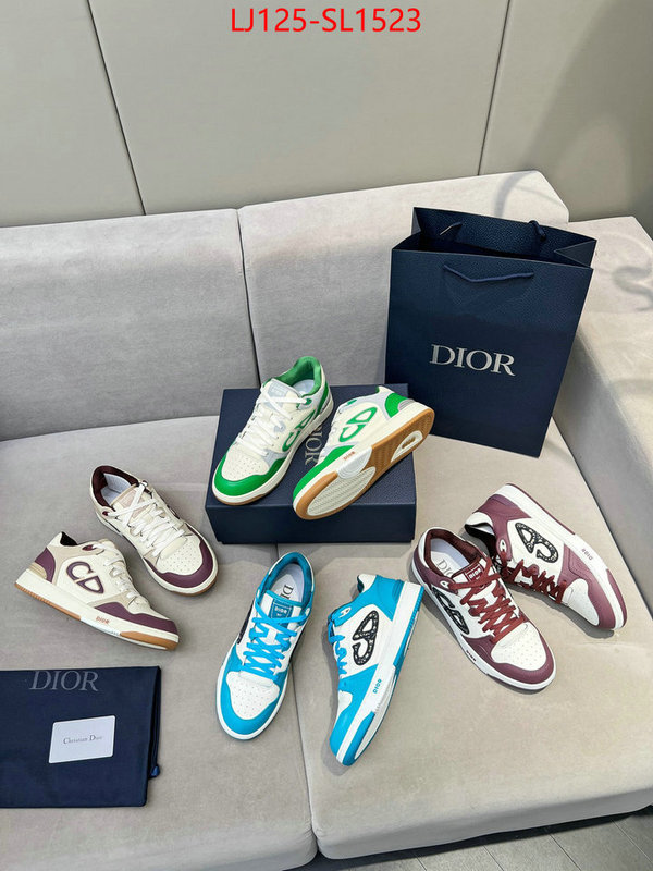 Men shoes-Dior copy aaaaa ID: SL1523 $: 125USD