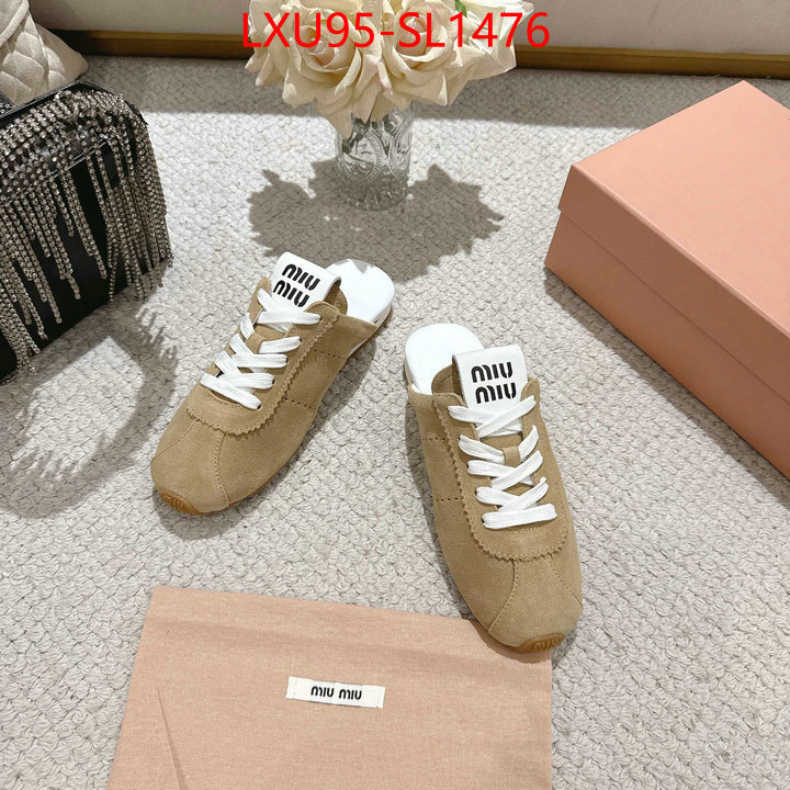 Women Shoes-Miu Miu 2024 aaaaa replica customize ID: SL1476 $: 95USD