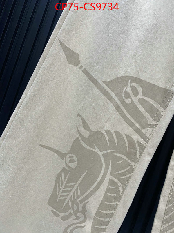 Clothing-Burberry wholesale 2024 replica ID: CS9734 $: 75USD