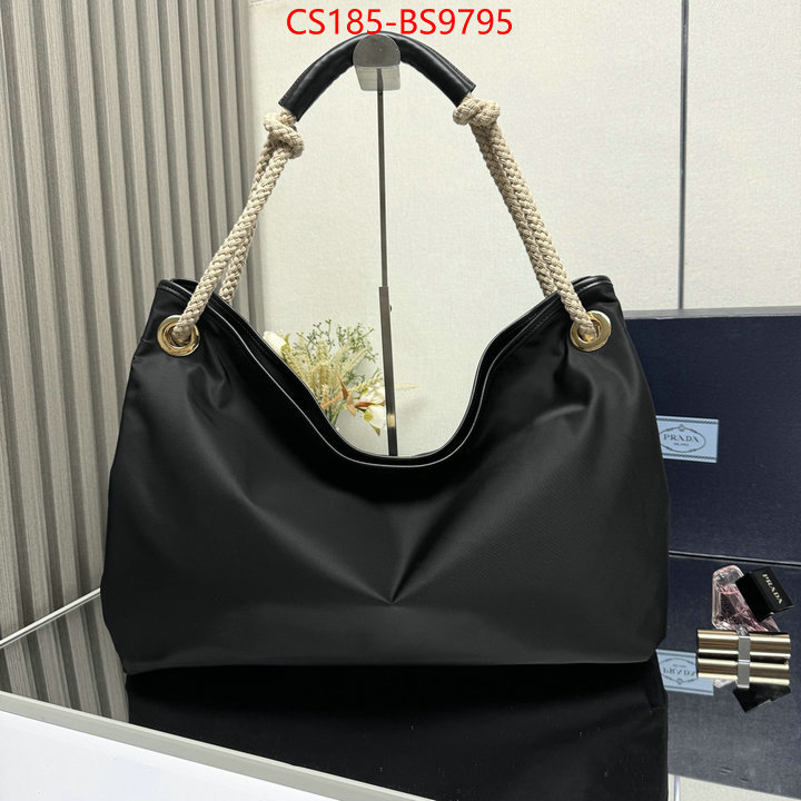 Prada Bags(TOP)-Handbag- replica us ID: BS9795 $: 185USD,