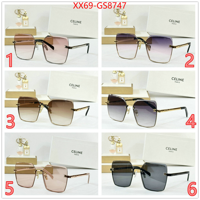 Glasses-CELINE replica for cheap ID: GS8747 $: 69USD