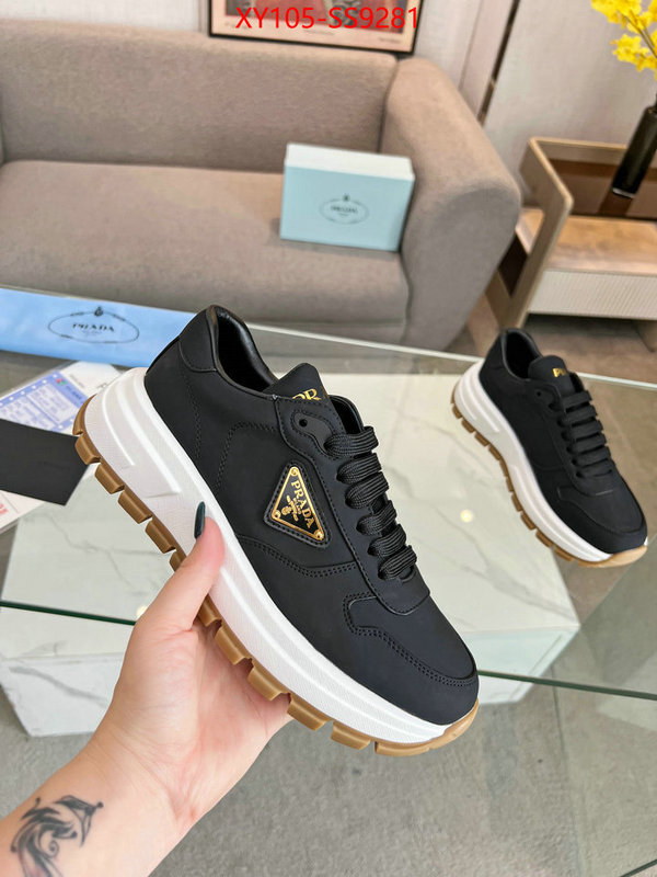 Men shoes-Prada luxury fashion replica designers ID: SS9281 $: 105USD