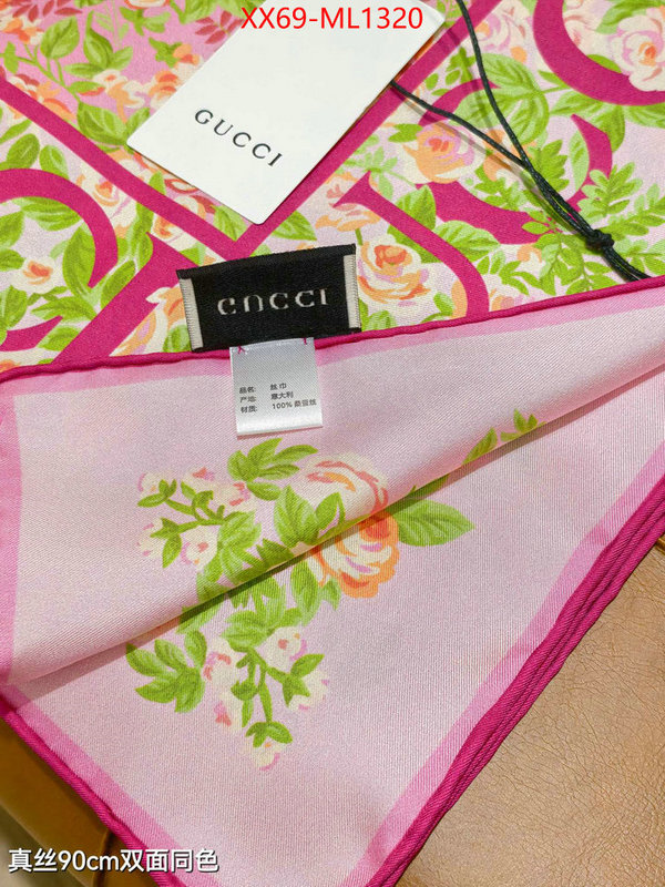 Scarf-Gucci mirror copy luxury ID: ML1320 $: 69USD