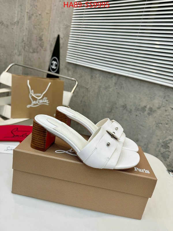 Women Shoes-Christian Louboutin top 1:1 replica ID: SS9995 $: 89USD