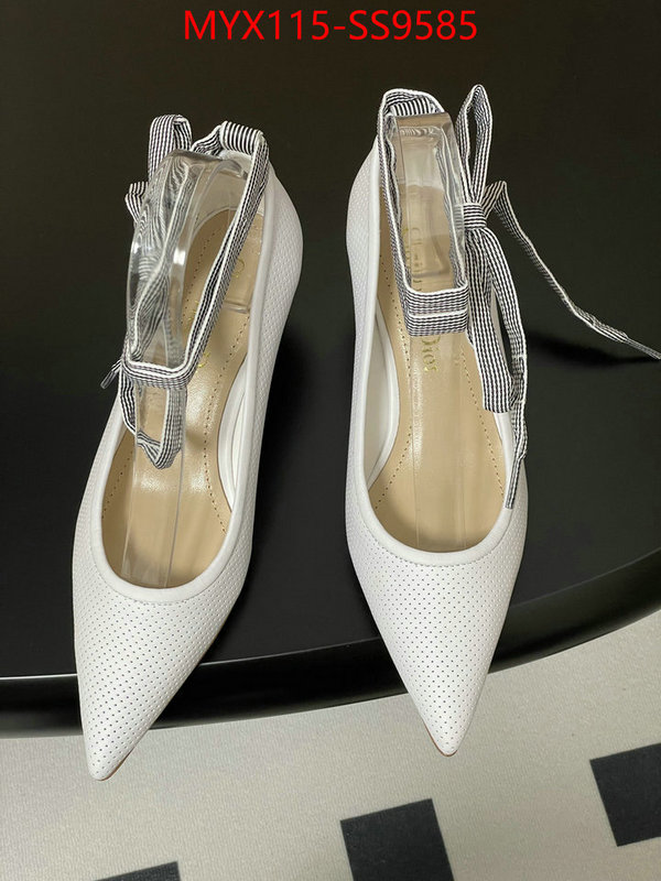 Women Shoes-Dior designer high replica ID: SS9585 $: 115USD