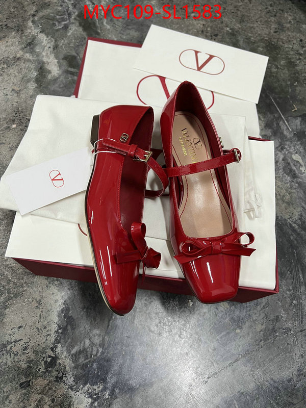 Women Shoes-Valentino quality aaaaa replica ID: SL1583 $: 109USD