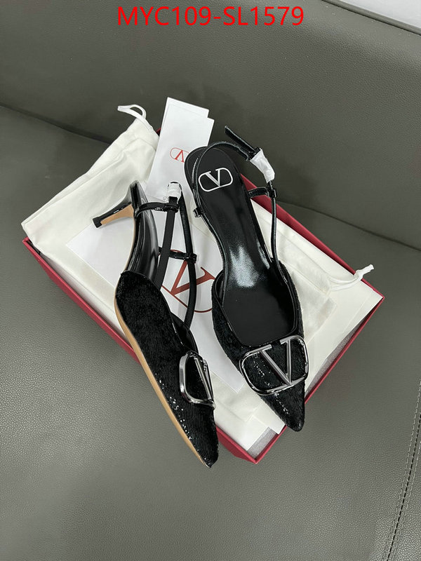 Women Shoes-Valentino best wholesale replica ID: SL1579 $: 109USD