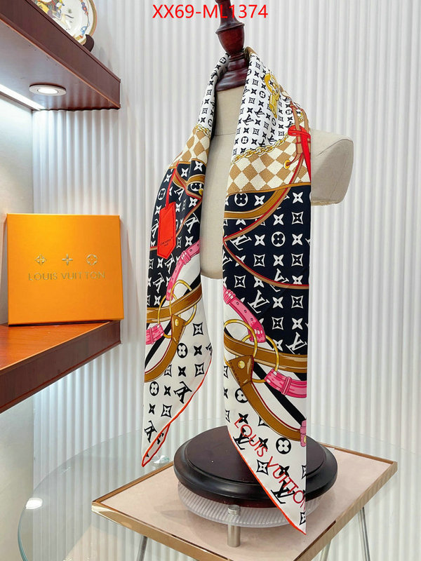 Scarf-LV fashion designer ID: ML1374 $: 69USD