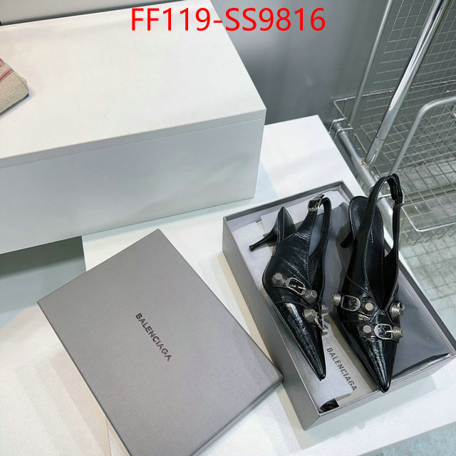 Women Shoes-Balenciaga top quality designer replica ID: SS9816 $: 119USD