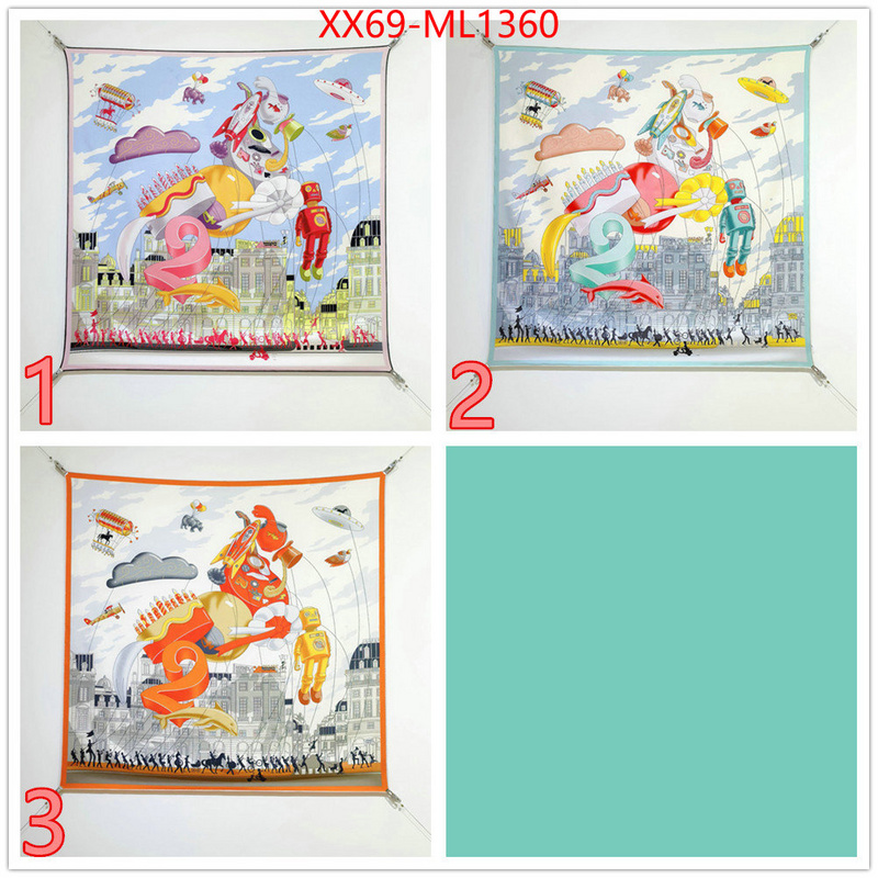Scarf-Hermes online from china designer ID: ML1360 $: 69USD
