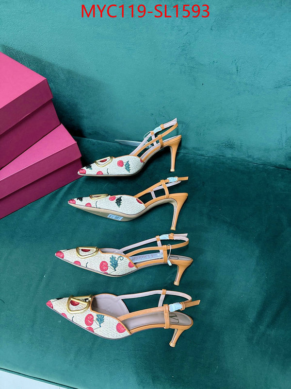 Women Shoes-Valentino designer fake ID: SL1593 $: 119USD