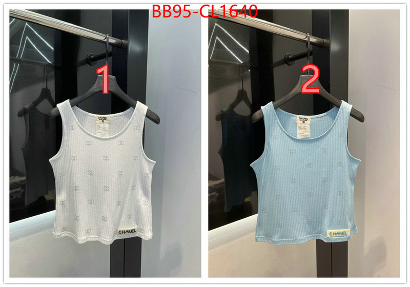 Clothing-Chanel aaaaa quality replica ID: CL1640 $: 95USD