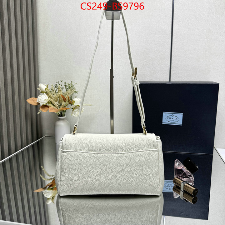 Prada Bags(TOP)-Handbag- 7 star quality designer replica ID: BS9796 $: 249USD,