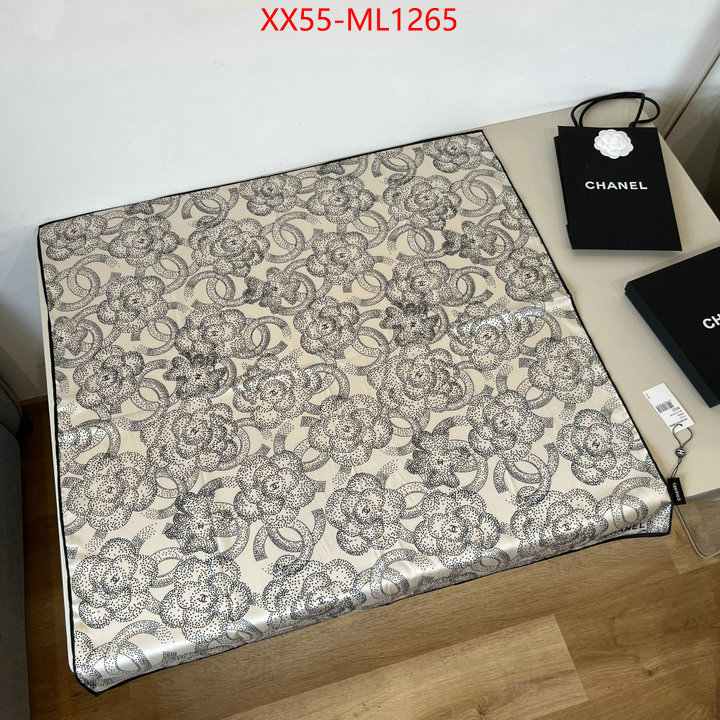 Scarf-Chanel wholesale designer shop ID: ML1265 $: 55USD