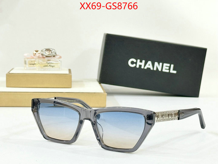 Glasses-Chanel what 1:1 replica ID: GS8766 $: 69USD
