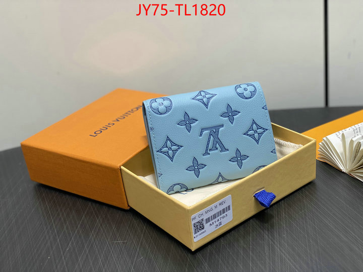 LV Bags(TOP)-Wallet hot sale ID: TL1820 $: 75USD,