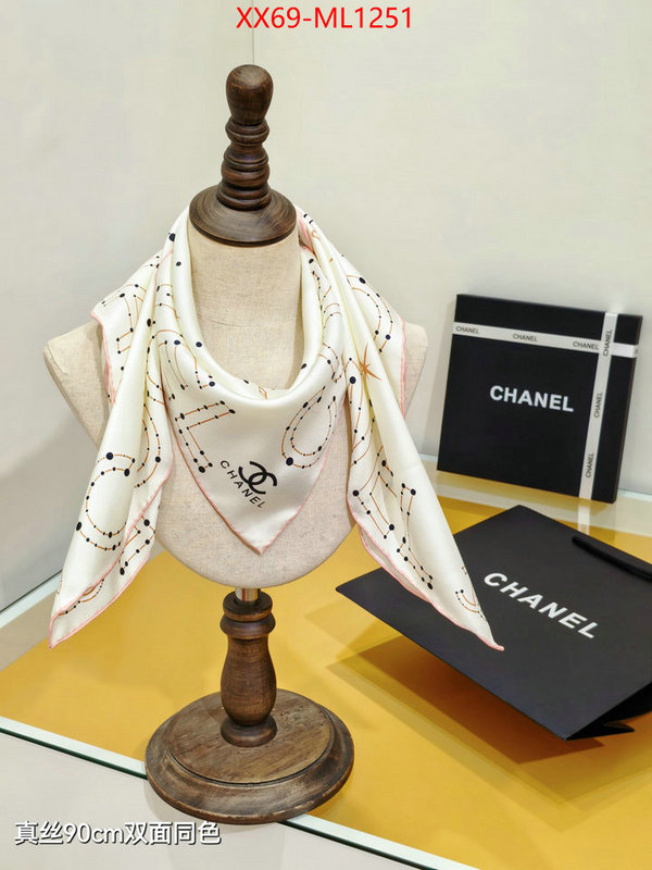 Scarf-Chanel shop now ID: ML1251 $: 69USD