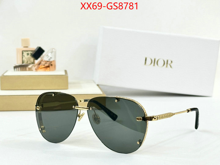 Glasses-Dior where to buy the best replica ID: GS8781 $: 69USD