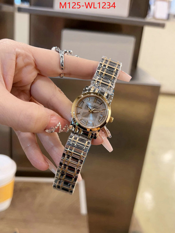 Watch(4A)-Burberry aaaaa+ class replica ID: WL1234 $: 125USD