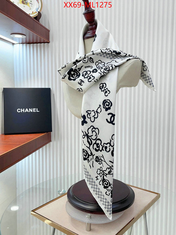Scarf-Chanel wholesale replica shop ID: ML1275 $: 69USD