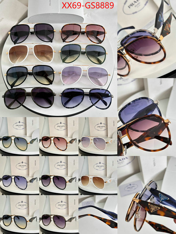Glasses-Prada online from china designer ID: GS8889 $: 69USD