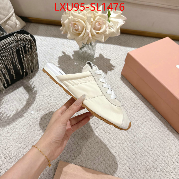 Women Shoes-Miu Miu 2024 aaaaa replica customize ID: SL1476 $: 95USD