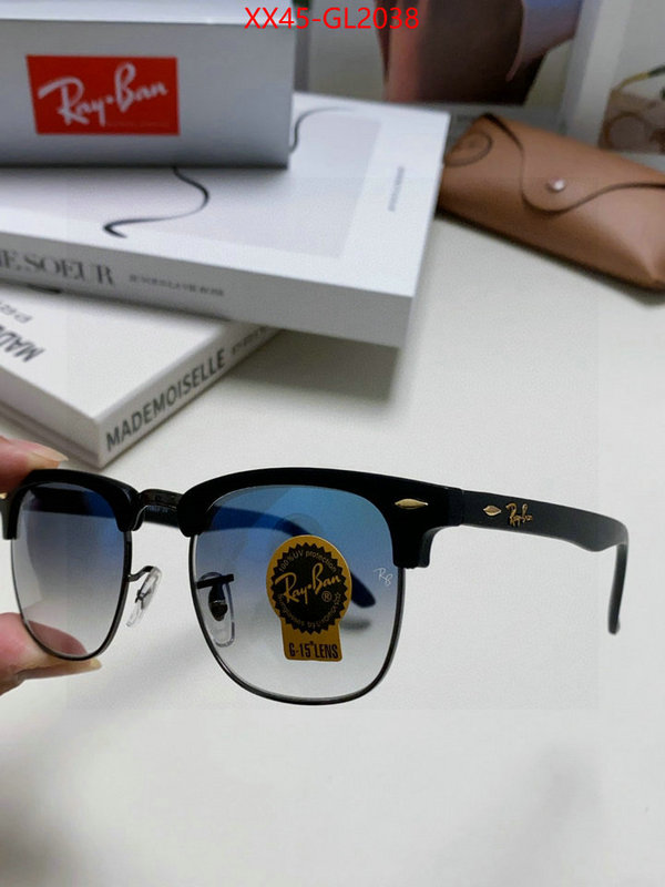 Glasses-RayBan best fake ID: GL2038 $: 45USD