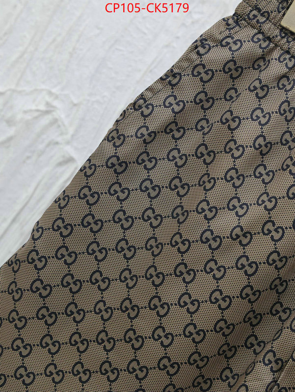 Clothing-Gucci practical and versatile replica designer ID: CK5179 $: 105USD