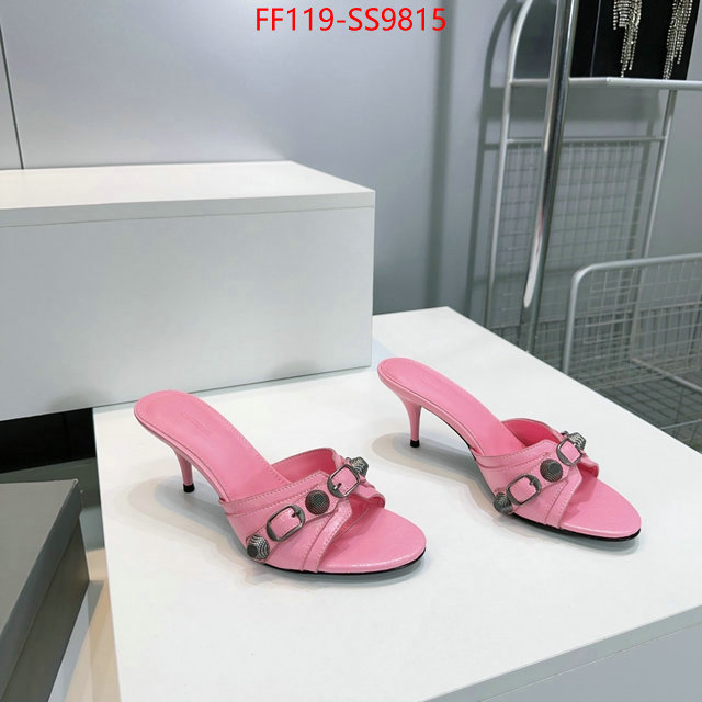 Women Shoes-Balenciaga fake aaaaa ID: SS9815 $: 119USD