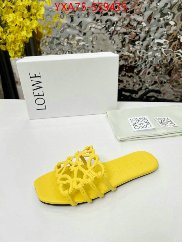 Women Shoes-Loewe high quality replica ID: SS9435 $: 75USD