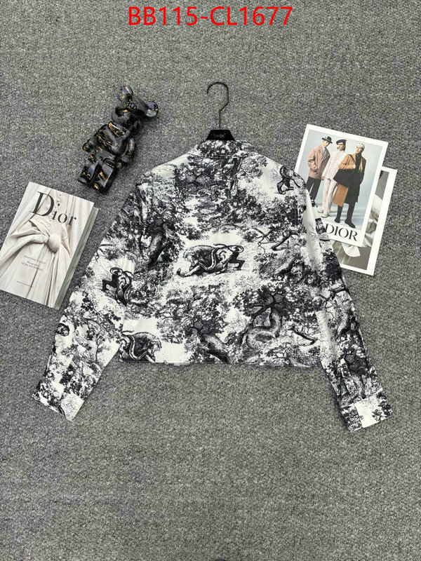 Clothing-Dior high quality replica designer ID: CL1677 $: 115USD