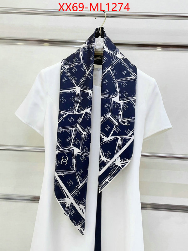 Scarf-Chanel from china ID: ML1274 $: 69USD