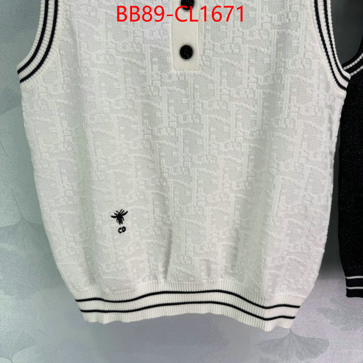 Clothing-Dior for sale cheap now ID: CL1671 $: 89USD