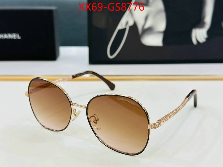 Glasses-Chanel aaaaa replica designer ID: GS8776 $: 69USD