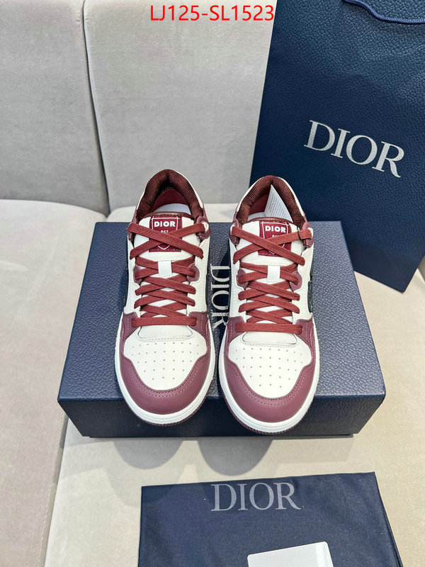 Men shoes-Dior copy aaaaa ID: SL1523 $: 125USD