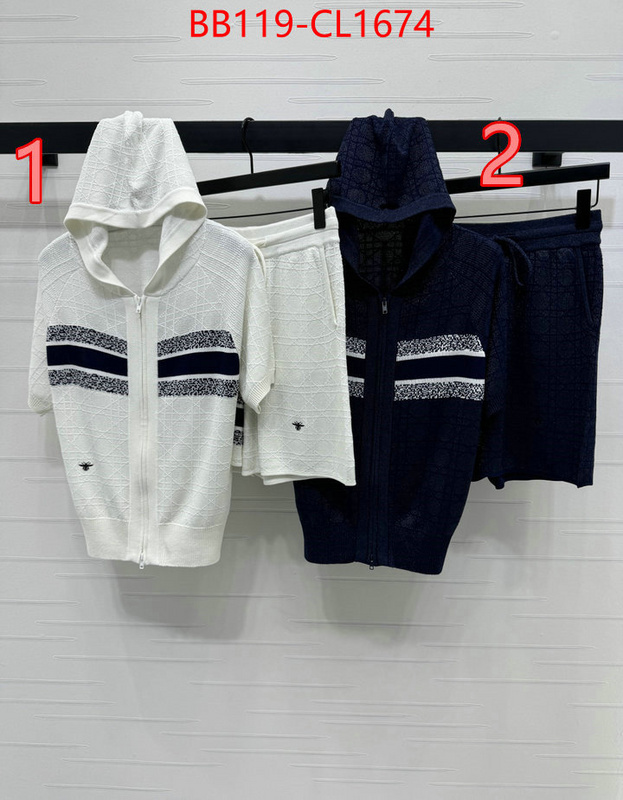 Clothing-Dior replicas ID: CL1674 $: 119USD