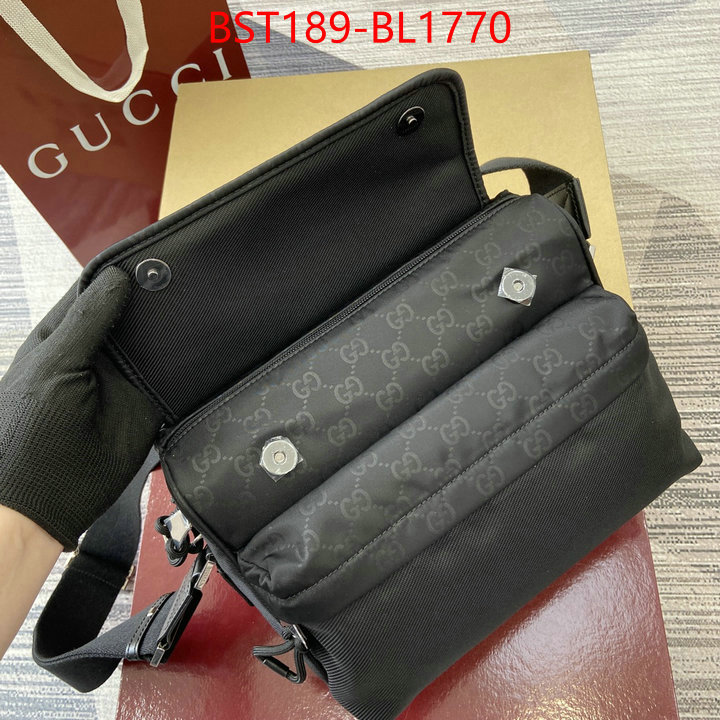 Gucci Bags(TOP)-Crossbody- buy top high quality replica ID: BL1770 $: 189USD,