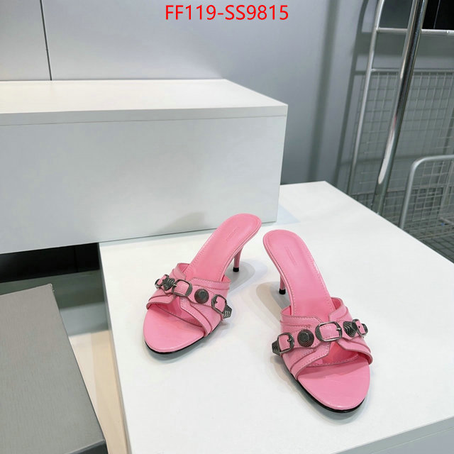 Women Shoes-Balenciaga fake aaaaa ID: SS9815 $: 119USD