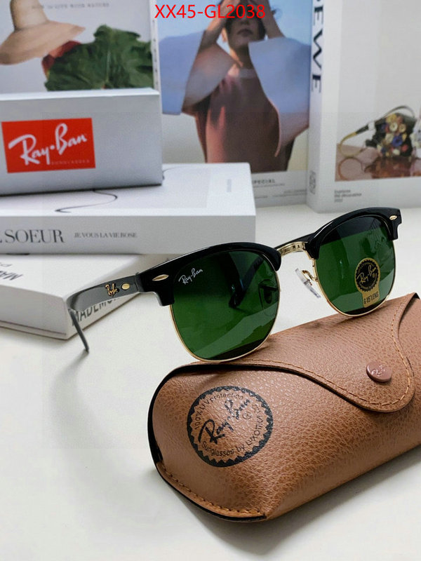 Glasses-RayBan best fake ID: GL2038 $: 45USD