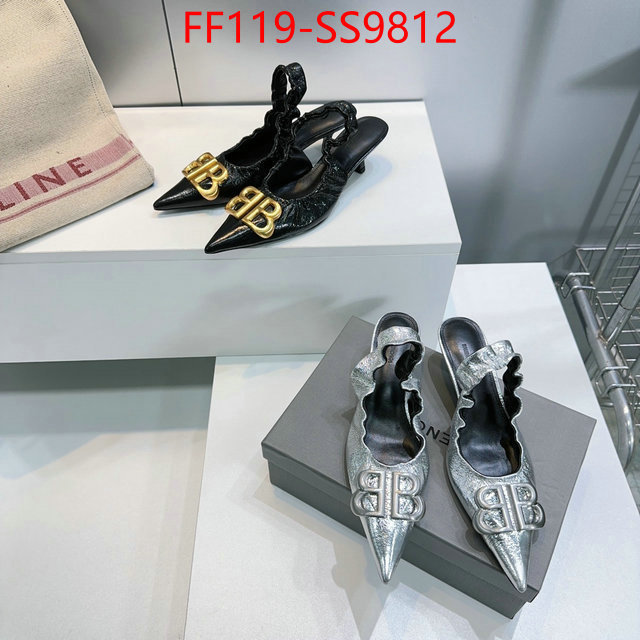 Women Shoes-Balenciaga replica 1:1 high quality ID: SS9812 $: 119USD