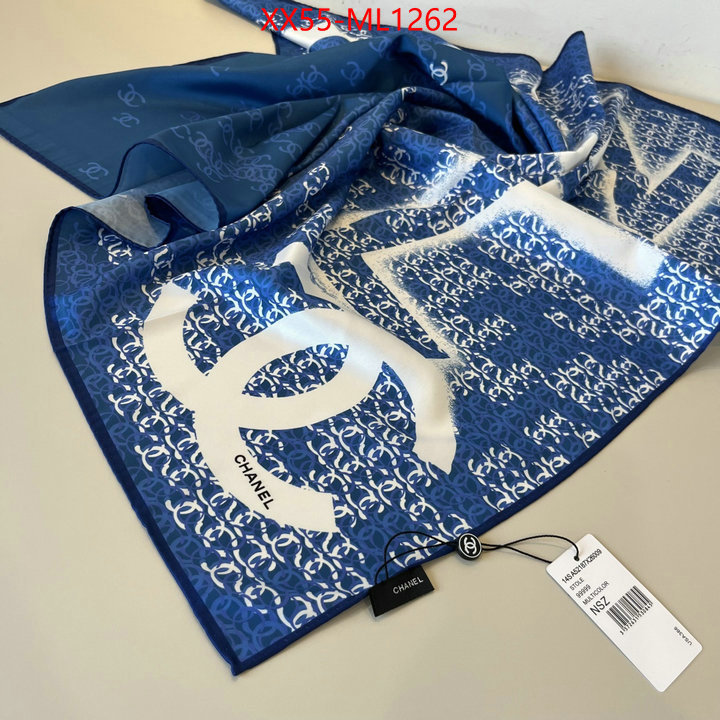 Scarf-Chanel fake cheap best online ID: ML1262 $: 55USD