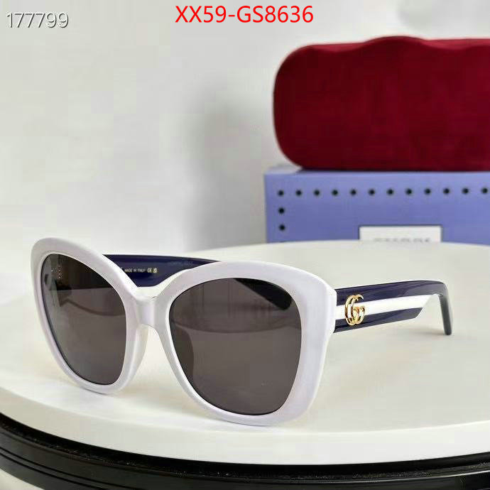 Glasses-Gucci designer replica ID: GS8636 $: 59USD