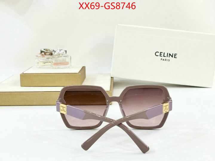 Glasses-CELINE top designer replica ID: GS8746 $: 69USD