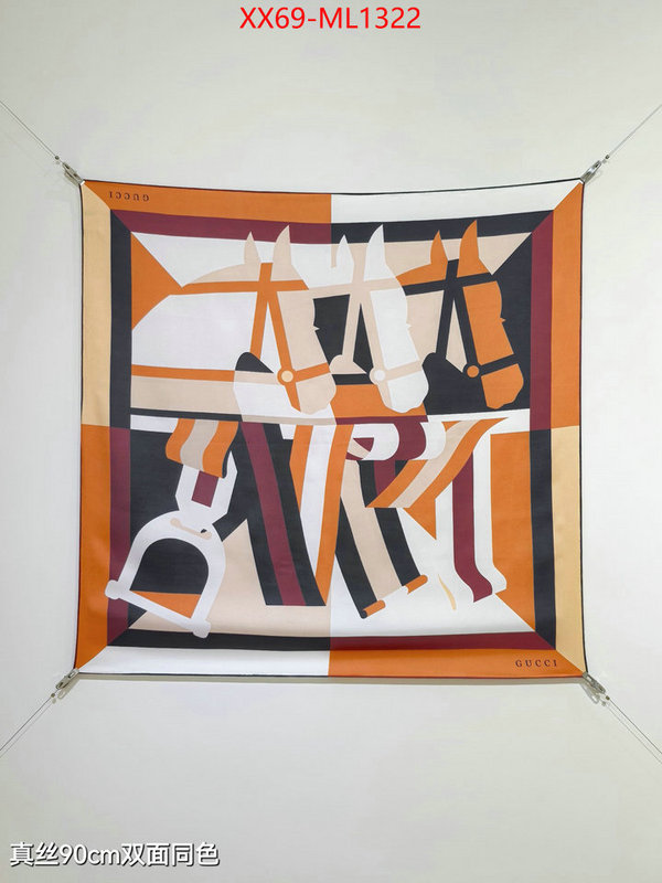 Scarf-Gucci high quality happy copy ID: ML1322 $: 69USD