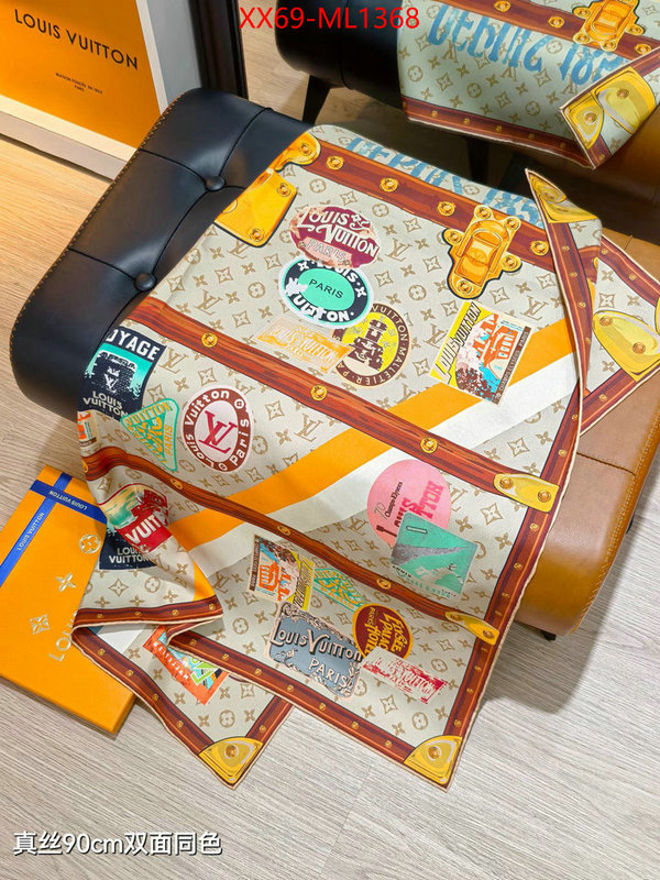 Scarf-LV 2024 replica wholesale cheap sales online ID: ML1368 $: 69USD