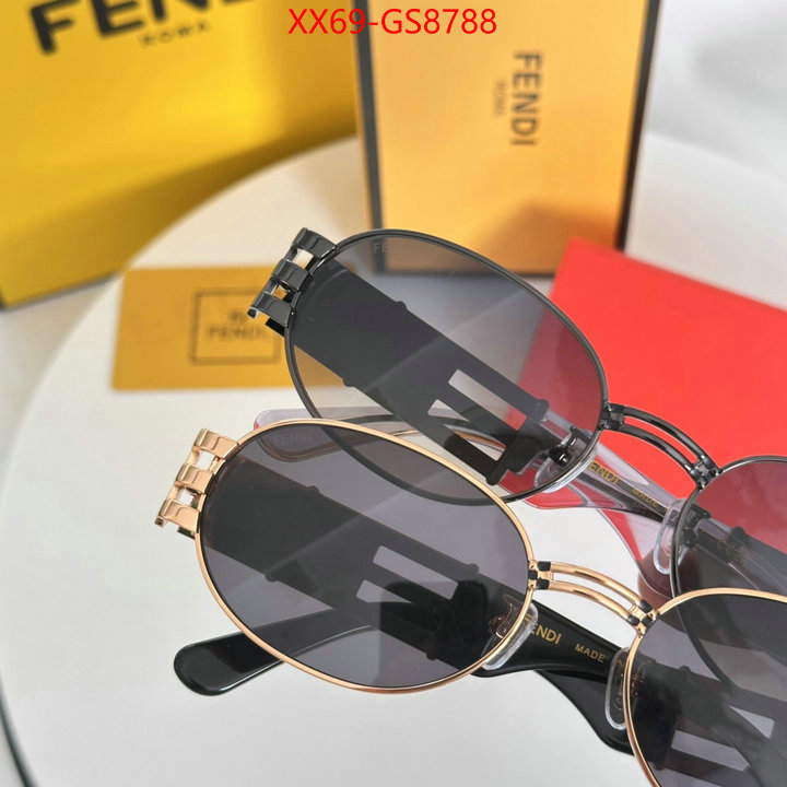 Glasses-Fendi what's the best to buy replica ID: GS8788 $: 69USD